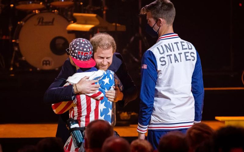 Prince Harry had a surprise appearance in the United States to promote his new Netflix series