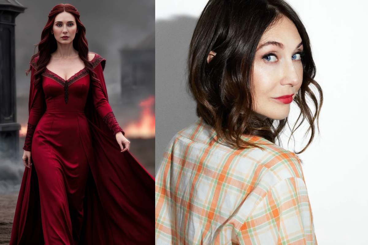 This is what Melisandre from "Game Of Thrones" looks like 12 years