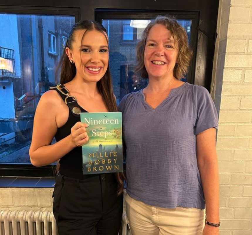 Millie Bobby Brown criticized by outraged fans after publishing her novel "Nineteen Steps." Millie Bobby Brown criticized by outraged fans after publishing her novel "Nineteen Steps."