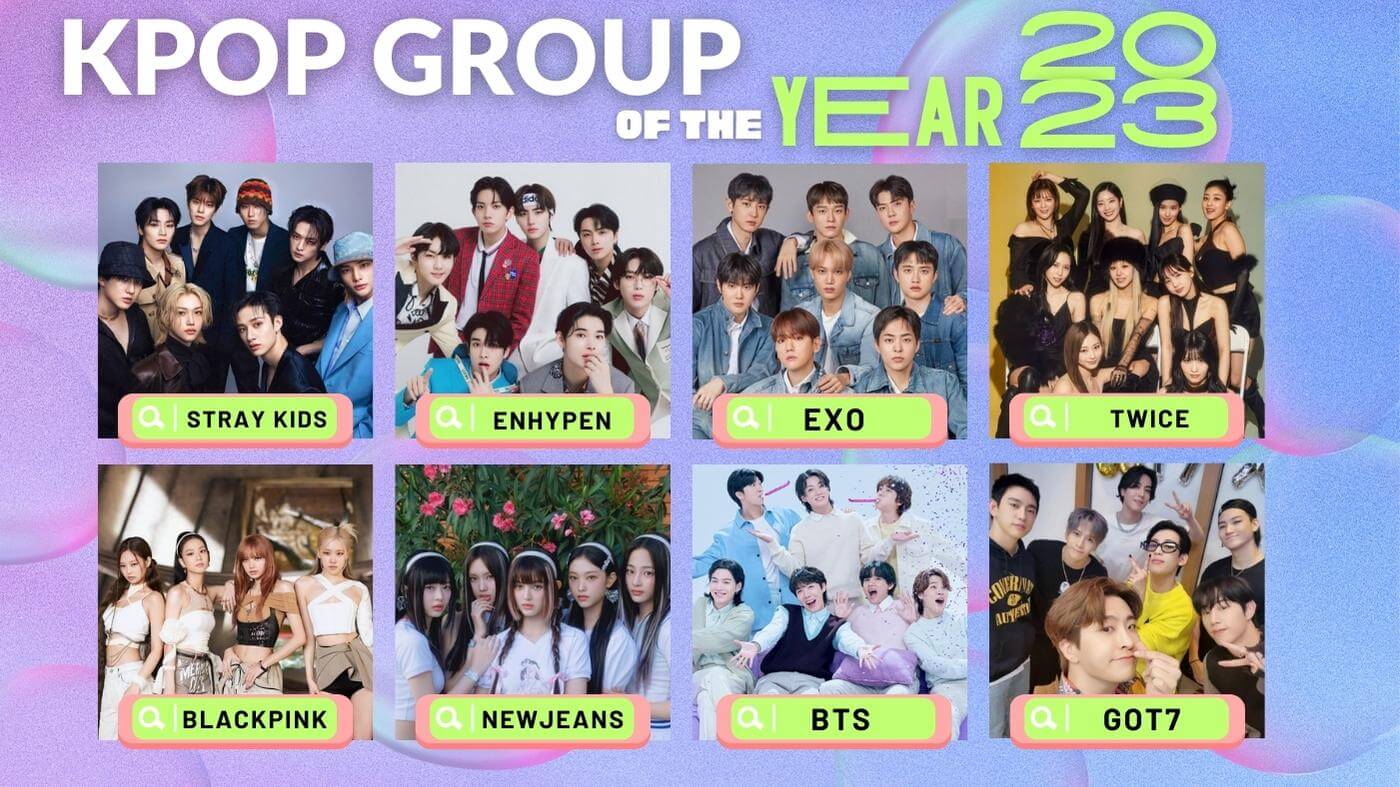 Best KPOP Group of the year 2023, Who will win?? ROUND 1