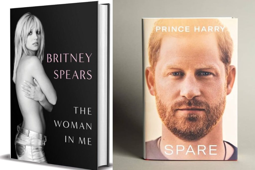 Britney Spears beats Prince Harry and has the fastet-selling memoir of all time