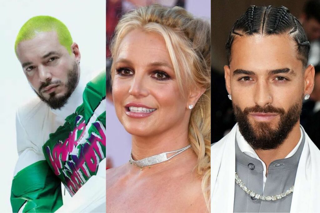 Britney Spears jokes about not knowing Maluma or J Balvin