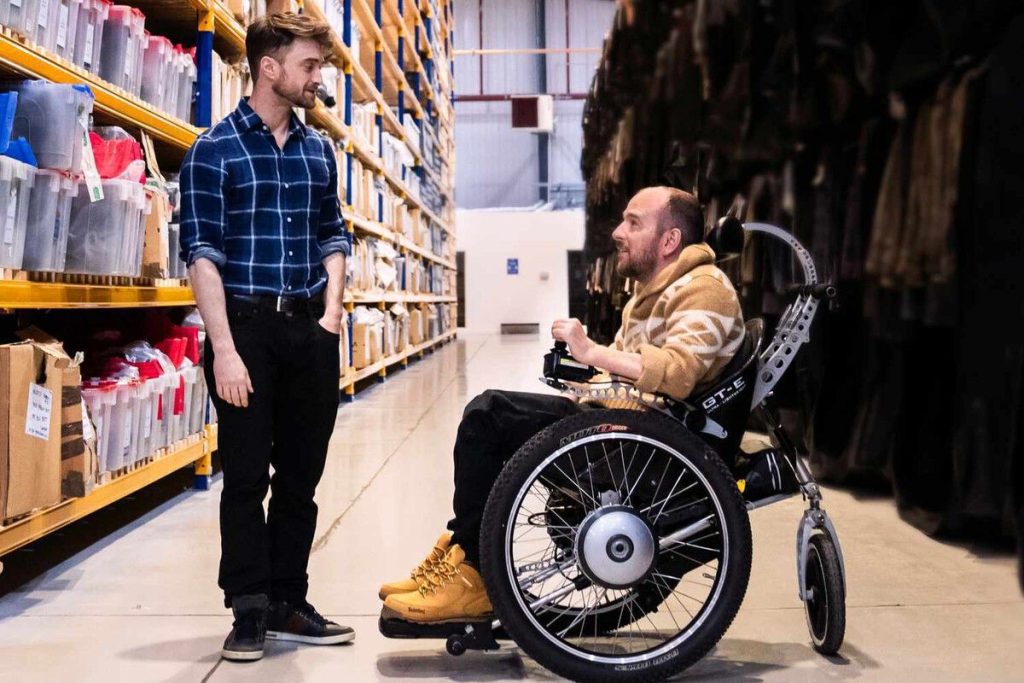 Daniel Radcliffe will make a movie of his stuntman who became a paraplegic