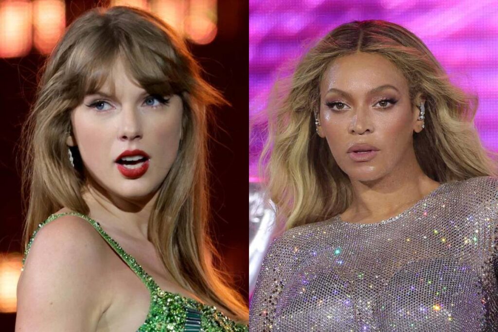 Did Beyoncé really copy Taylor Swift on her tour film, as fans suggested?