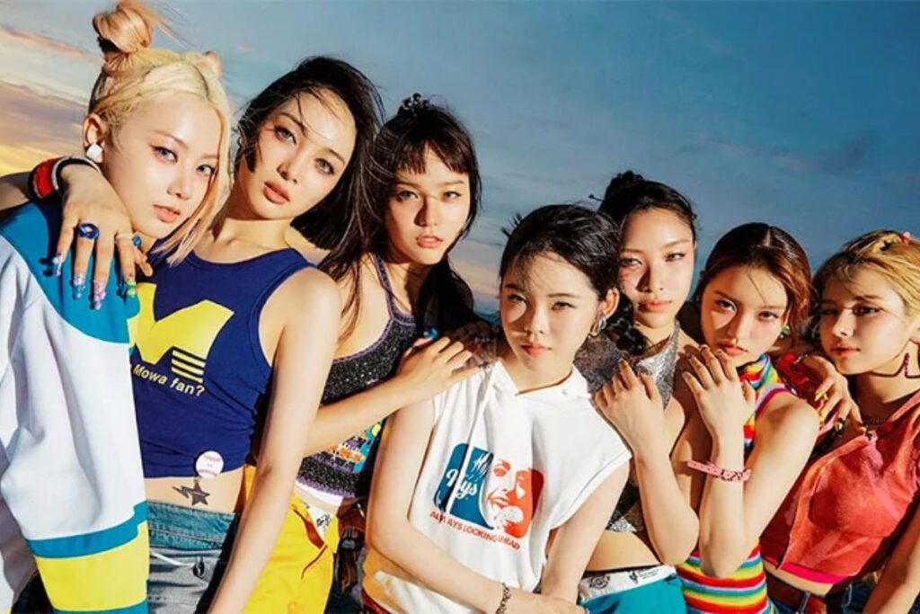 Global pop girl group XG drops a new Multiverse video for their bop "NEW DANCE"