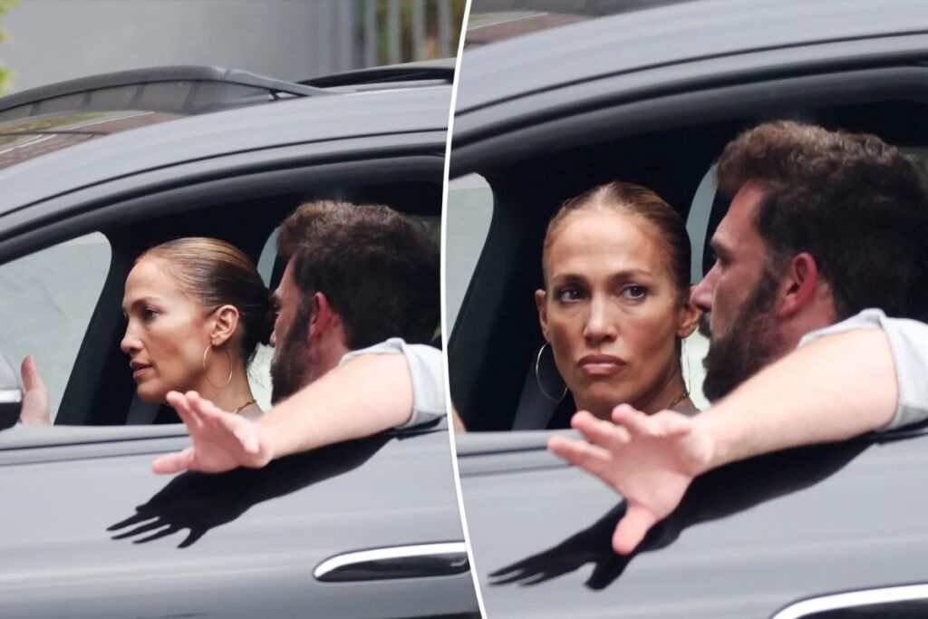 Jennifer Lopez reacted "furious" to images of her affectionate husband with one of her ex-partners
