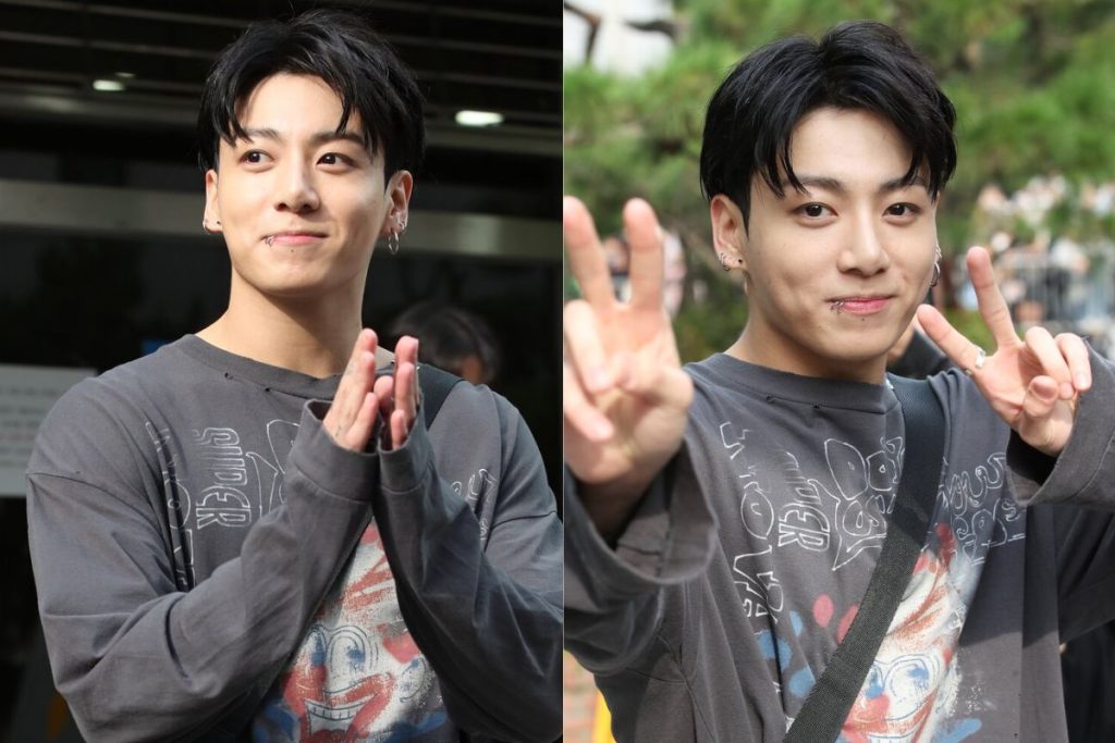 Jungkook released individual track posters for his album, "GOLDEN"