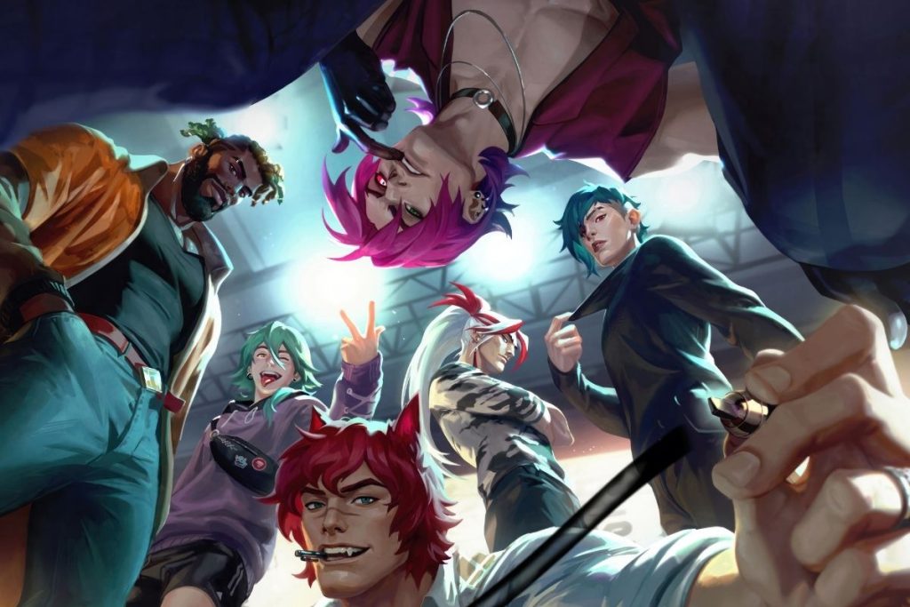 "League of Legends" boy band, HEARTSTEEL releases first teaser of "PARANOIA"