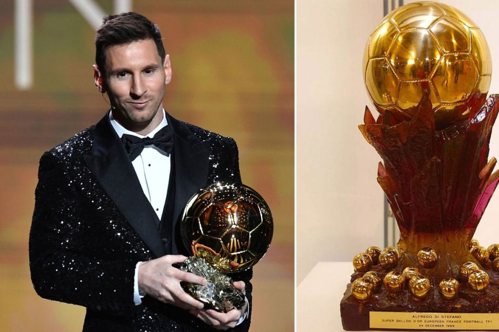 Messi wins his eighth BALLON D'OR AWARD