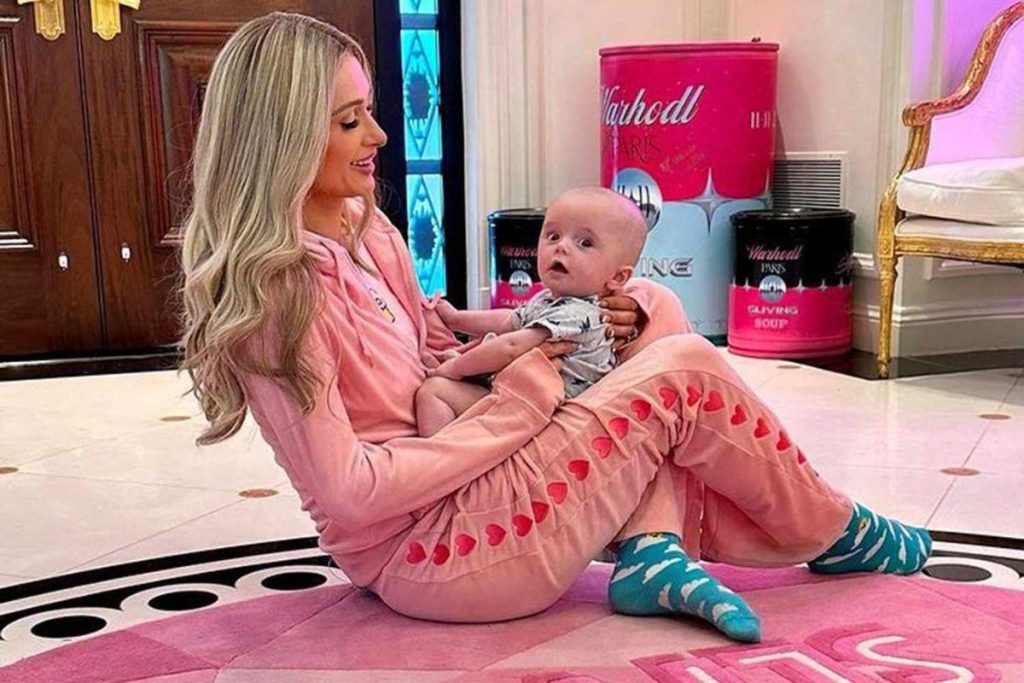 Paris Hilton claps back at people mocking her son on the Internet