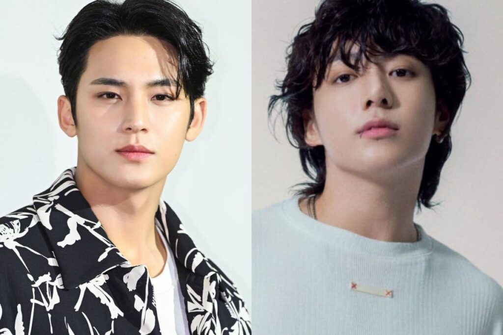 SEVENTEEN’s Mingyu and BTS’ Jungkook matched outfits for the ‘3D’ challenge