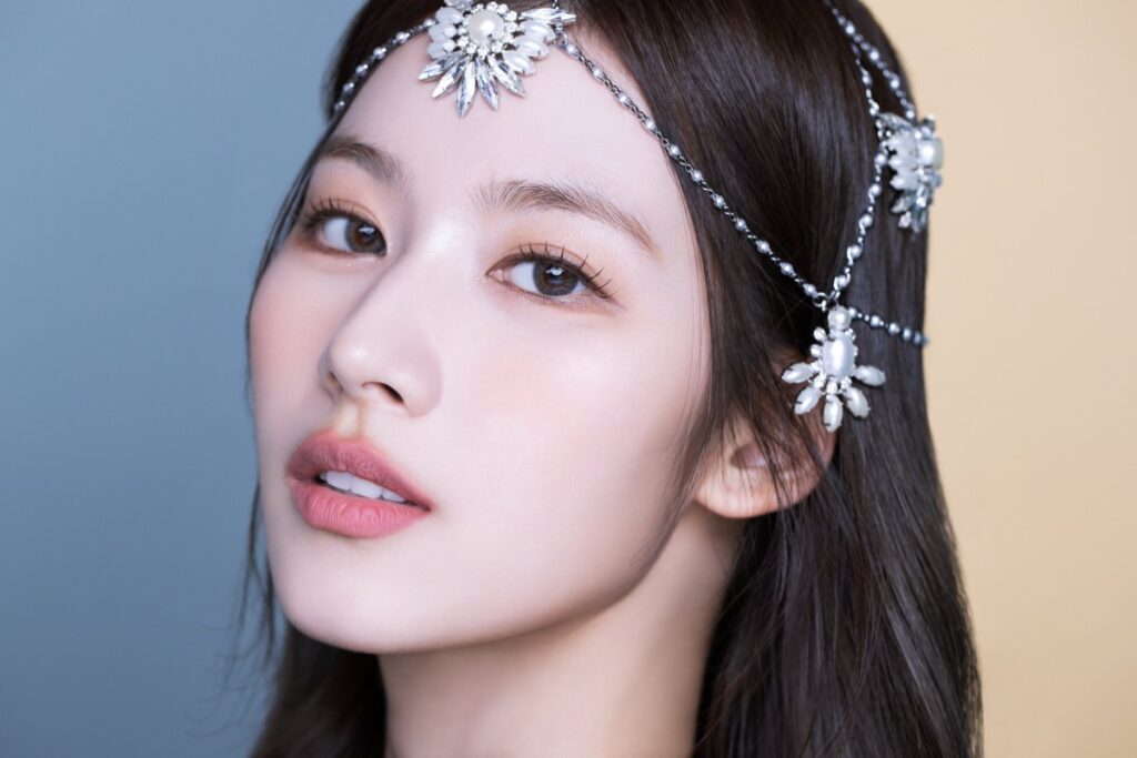 Sana of TWICE gets a little embarrassed after being caught goofing around