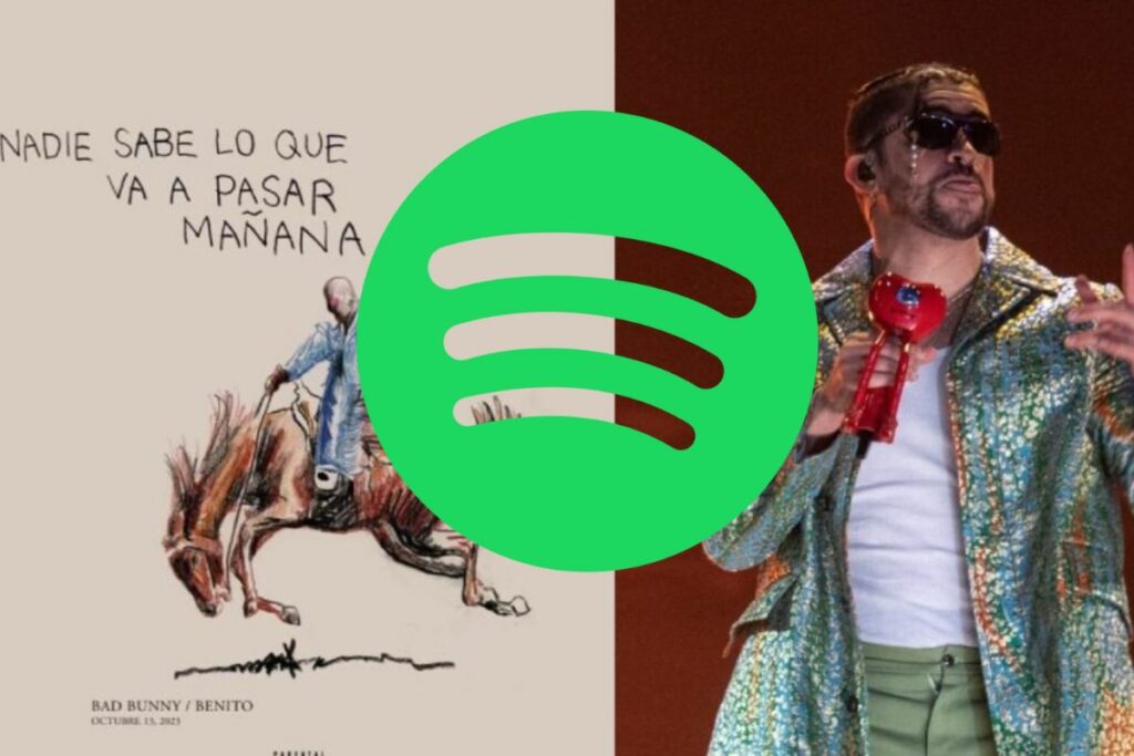 Spotify crashes after Bad Bunny's new album release