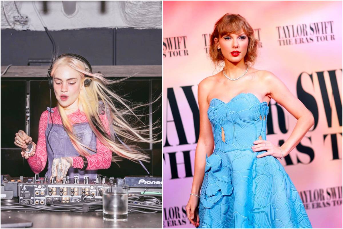 Taylor Swift should run for president of the United States, at least that's what Grimes thinks!