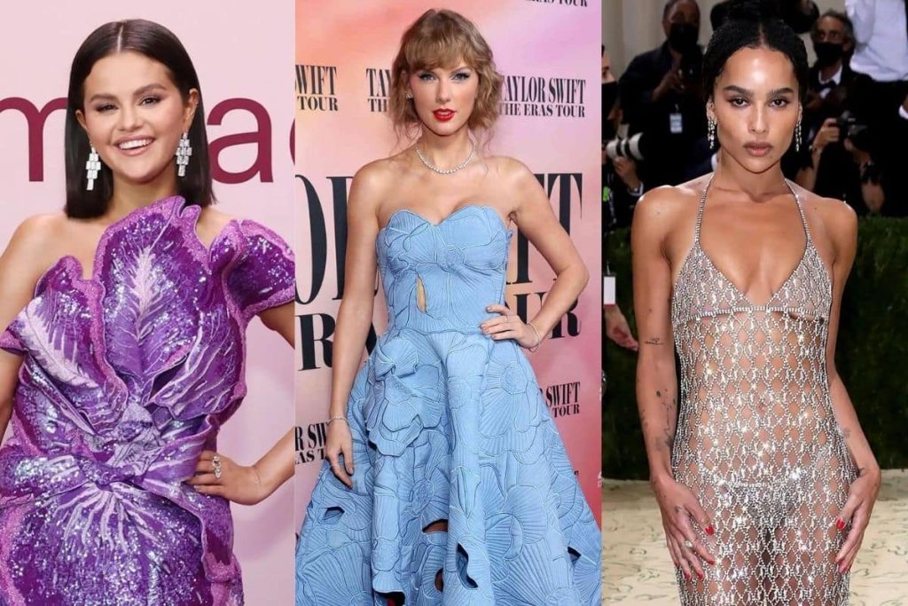 Taylor Swift was spotted hanging out with Selena Gomez and Zoë Kravitz