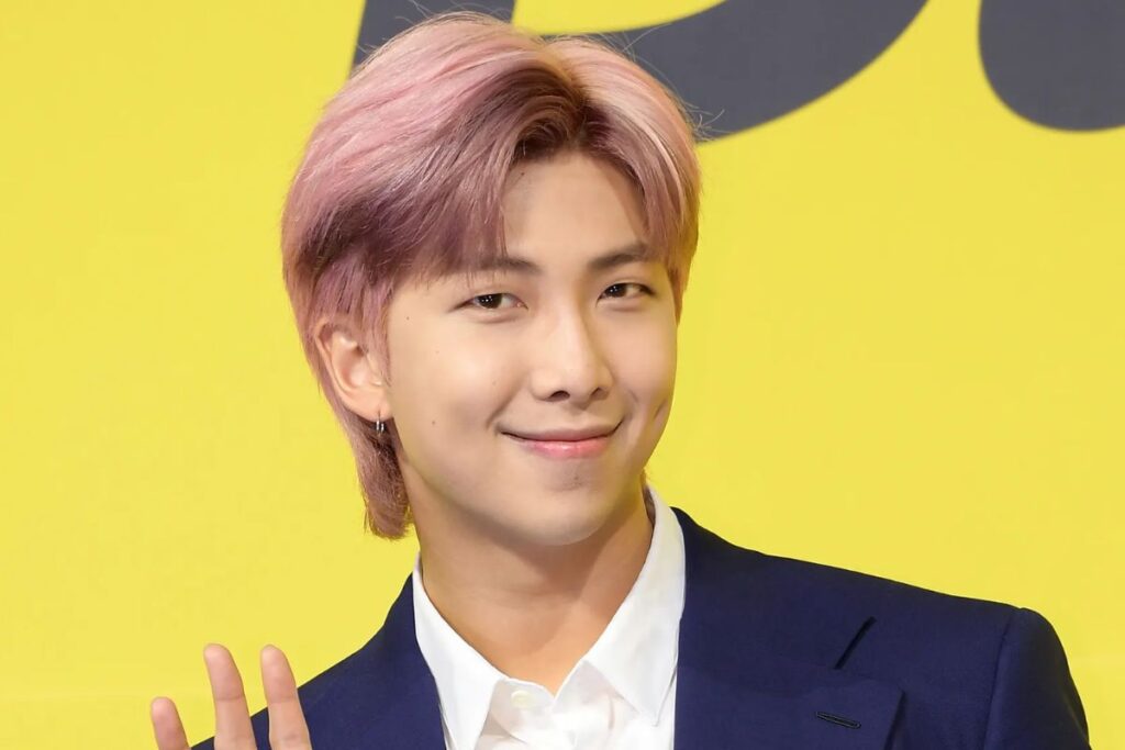 This is how RM of BTS celebrated the announcement of the group's renewal