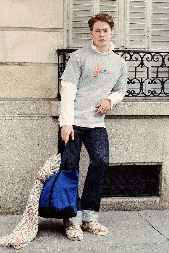 Heartstopper protagonist, Kit Connor, stuns with pictures for JWANDERSON x APC