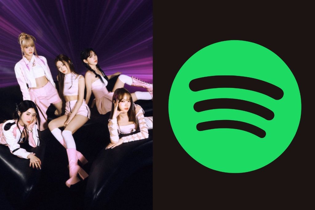 Perfect Night by LE SSERAFIM skyrockets on the Spotify charts