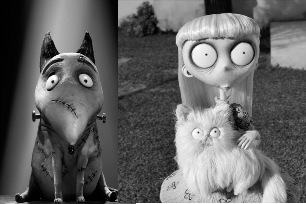 If you like Tim Burton and dogs you can't miss this movie