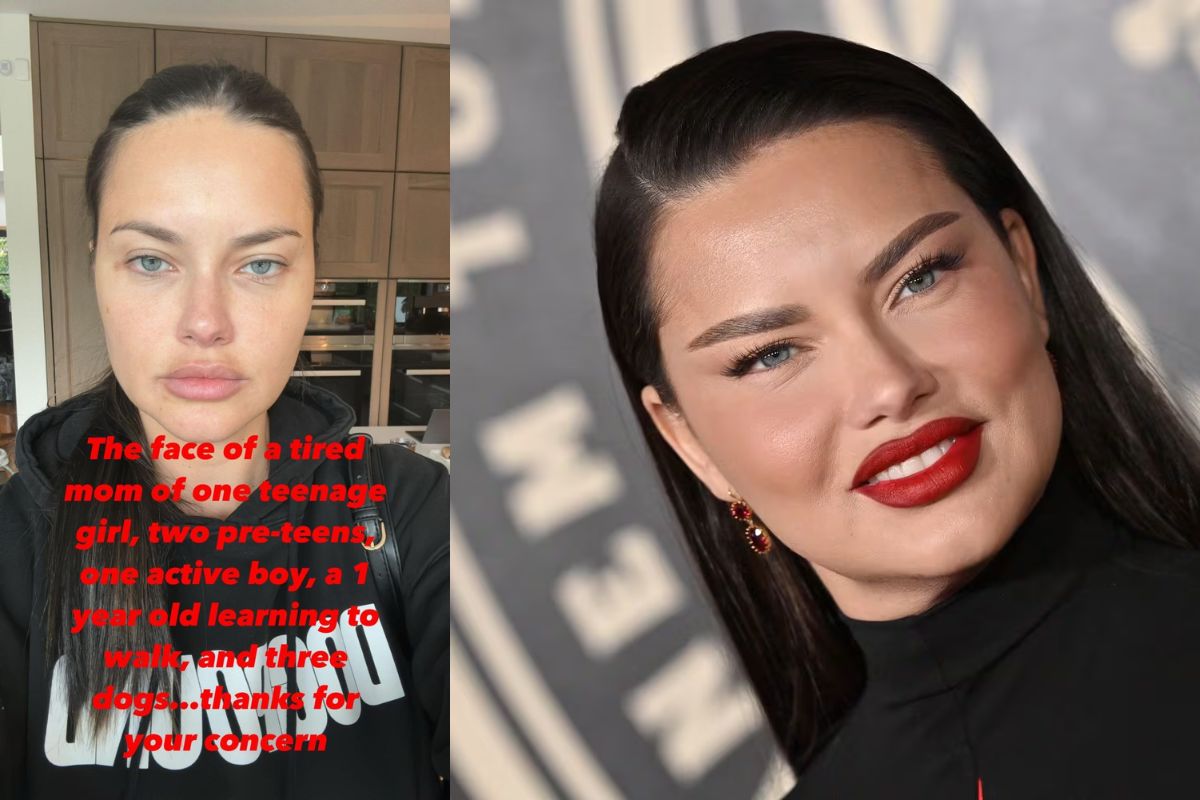 Adriana Lima responds to the criticism about her weight