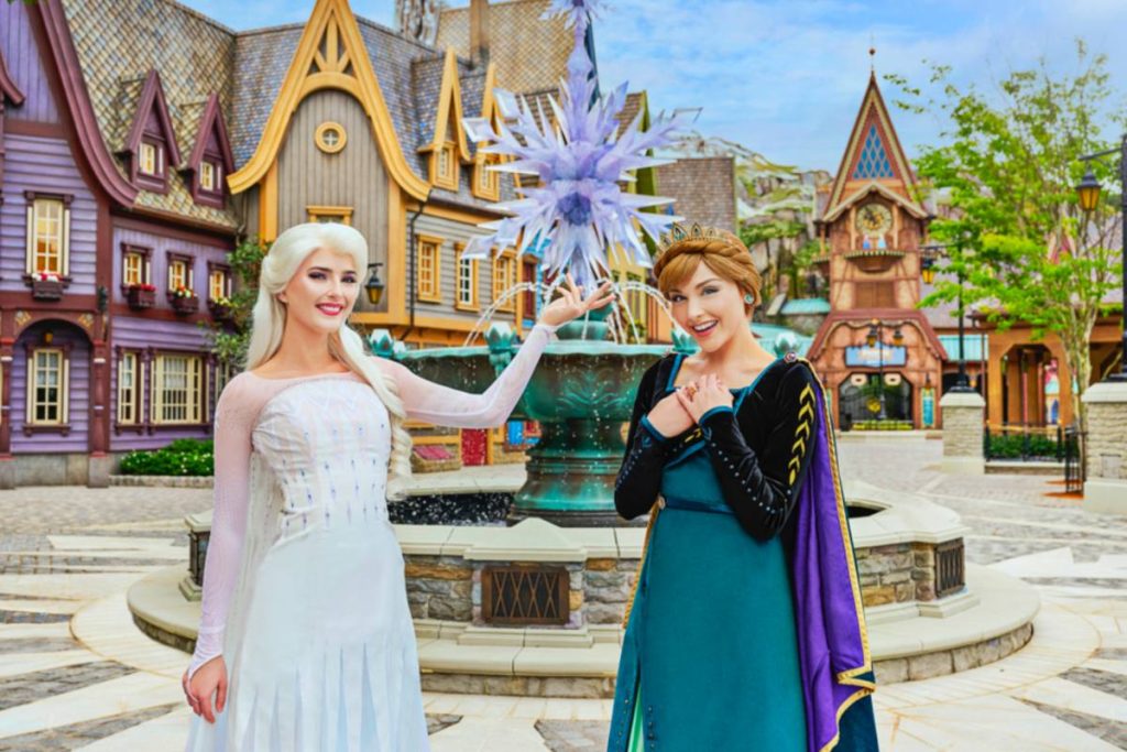 Frozen opens its first theme park in Hong Kong