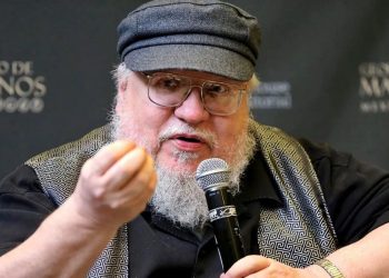 George RR Martin shares his progress on 'The Winds of Winter' but confesses to being 'fighting with it'