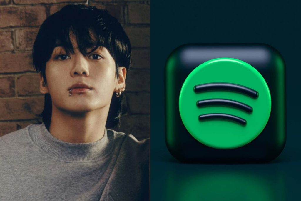 Jungkook of BTS debuts all the tracks from GOLDEN on Spotify's Global Top 30