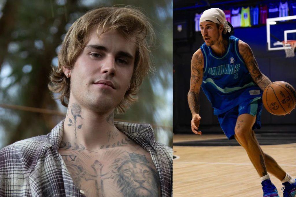 Justin Bieber stuns with new pictures playing basketball!