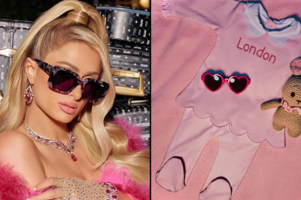 Paris Hilton welcomes her little daughter London