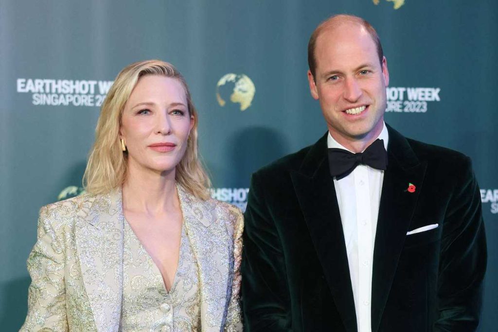 Prince William is seen very happy next to famous Hollywood actress