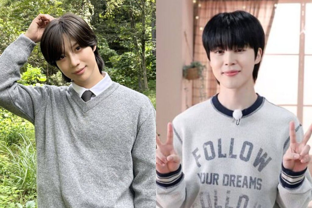SHINee's Taemin and BTS' Jimin film themselves taking off their shirts together