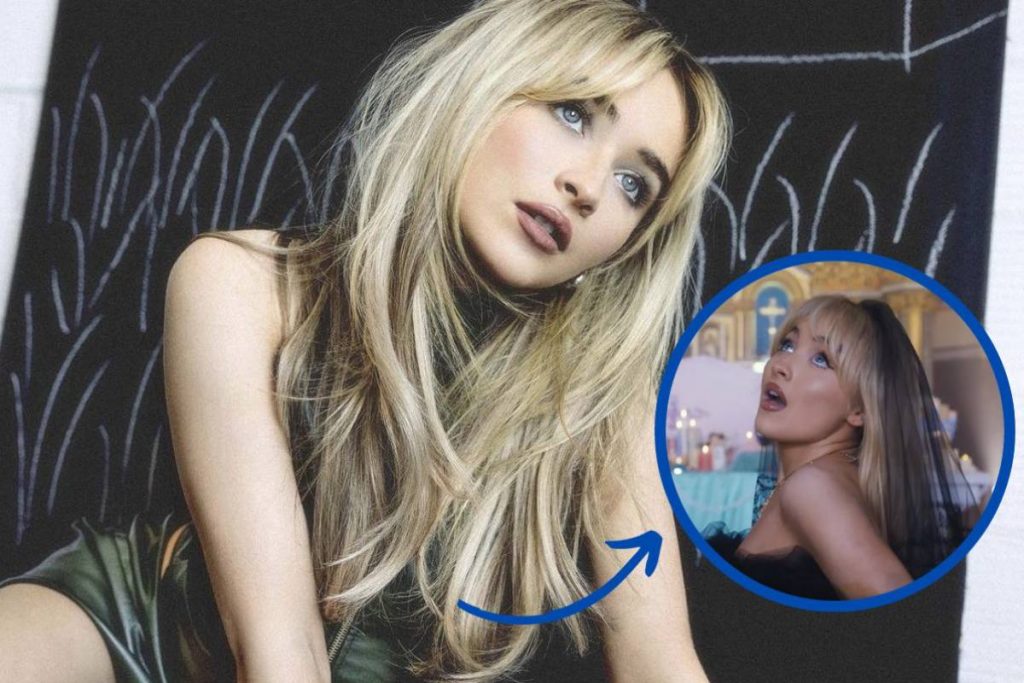 Sabrina Carpenter was accused of desecrating a Brooklyn church