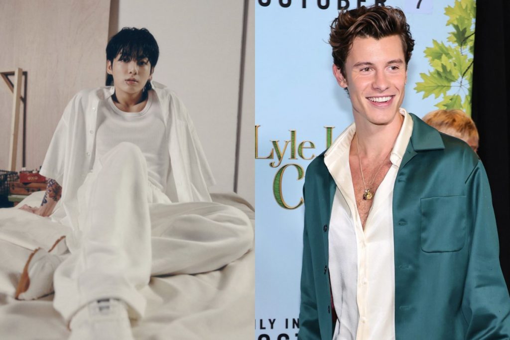 Shawn Mendes tries to congratulate Jungkook of BTS but fails in the process