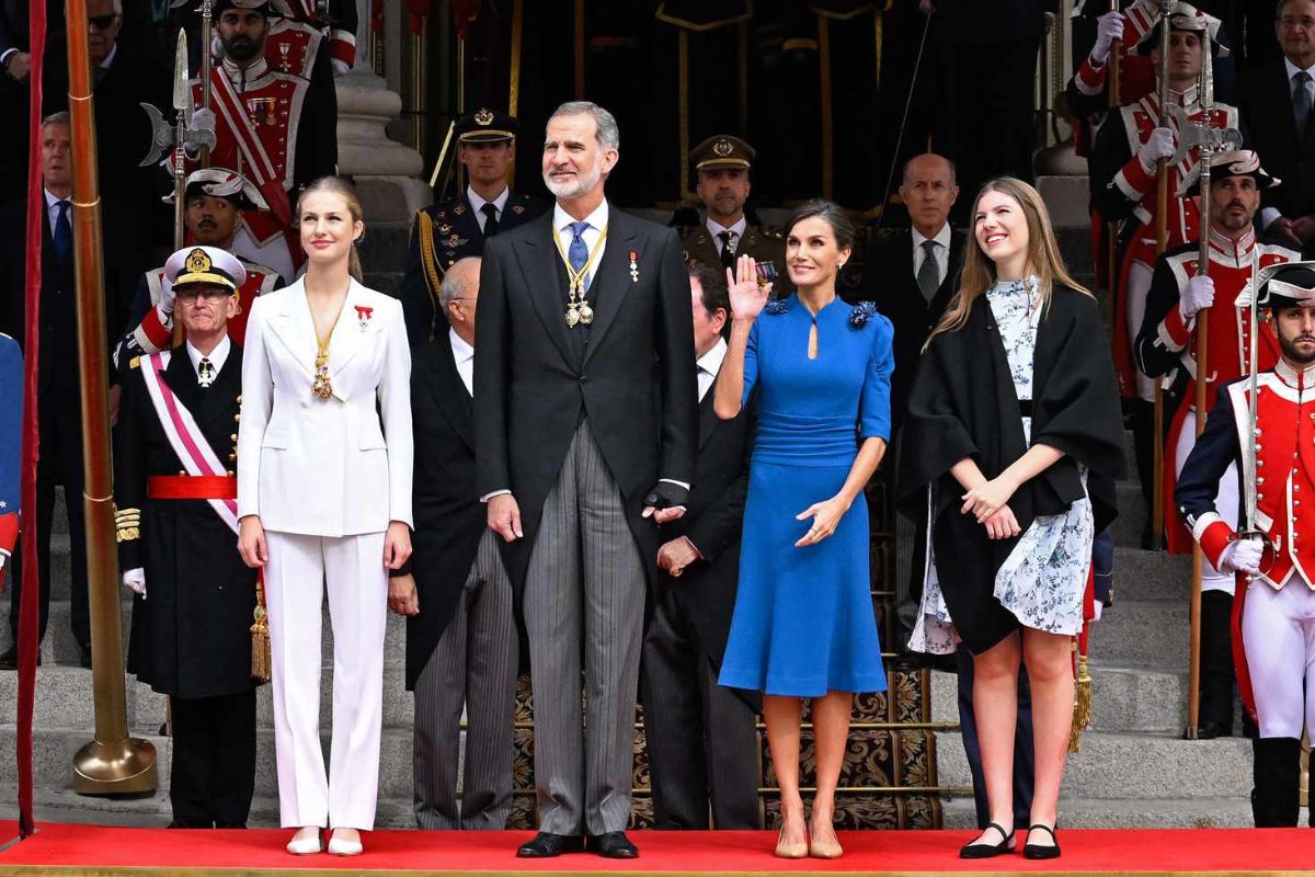 Spanish royal family completely breaks protocol and causes controversy Spanish royal family completely breaks protocol and causes controversy