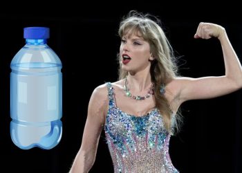 Taylor Swift had to give water for free to her fans in Brazil due to the high temperatures