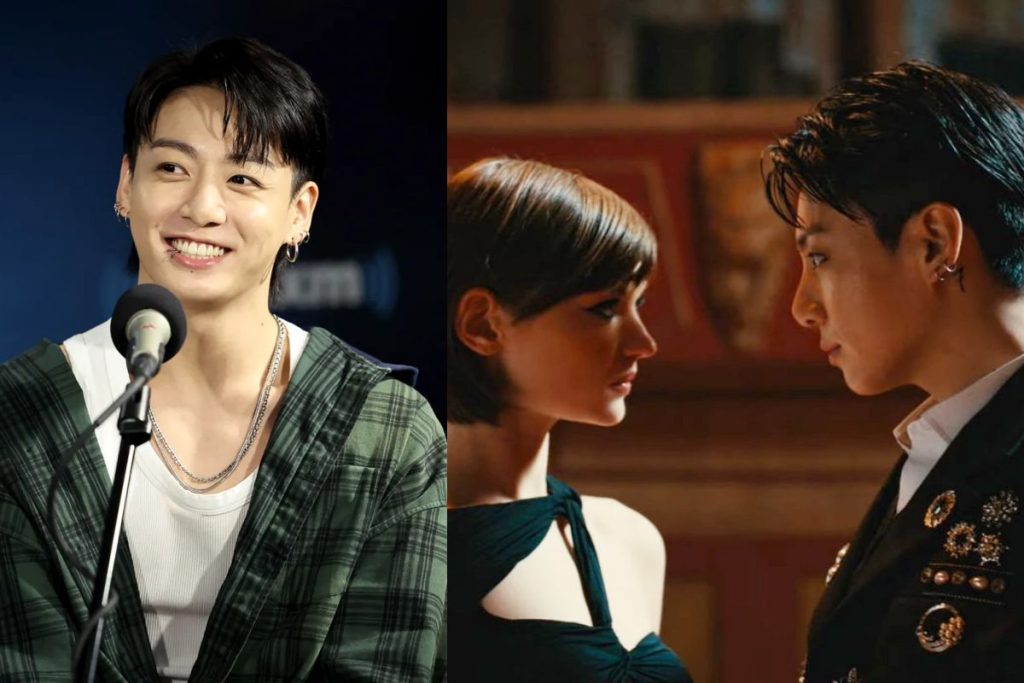 This is the model who appears in the BTS' Jungkook MV for 'Standing Next to You'