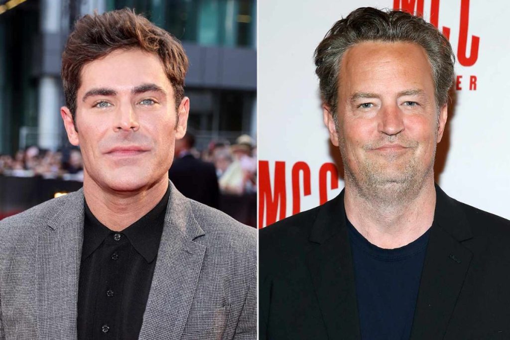Zac Efron could play Matthew Perry in biopic