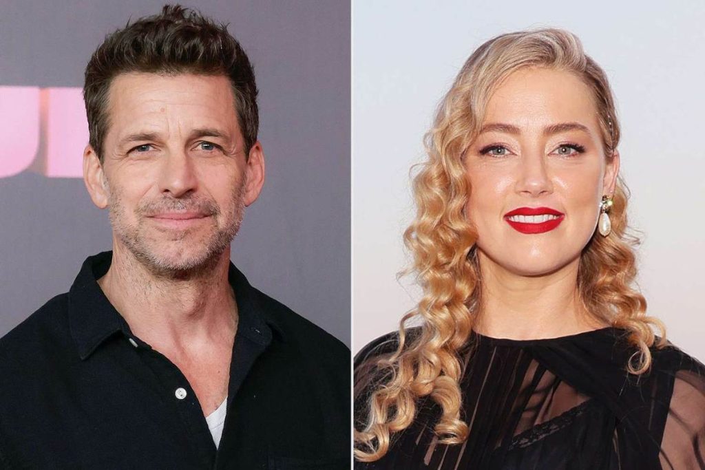 Zack Snyder defends Amber Heard and would be willing to work with her