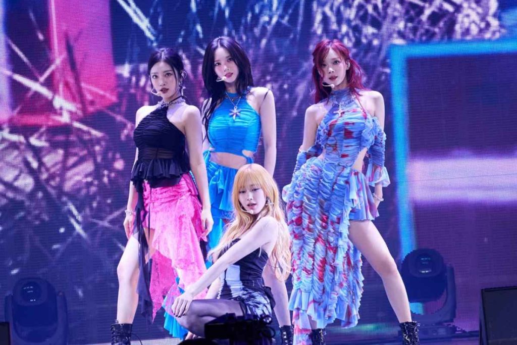 aespa drop teaser photos for their upcoming drama series Who Visit the VILLA?