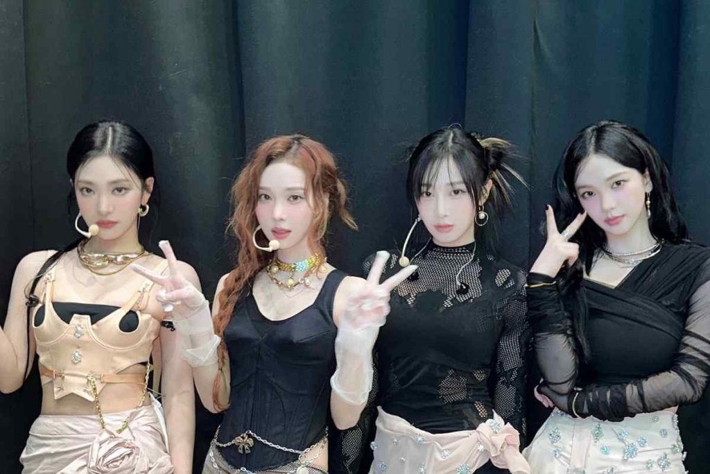 aespa drop their new Christmas song, Jingle Bell Rock