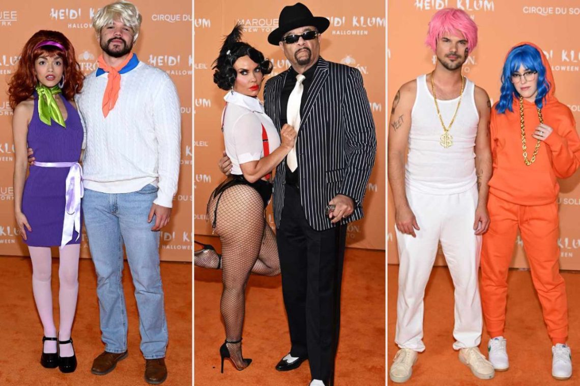 These are the costumes the stars wore for Halloween
