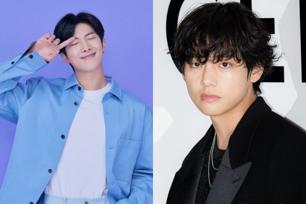 A first glimpse of BTS' V and RM in military clothes
