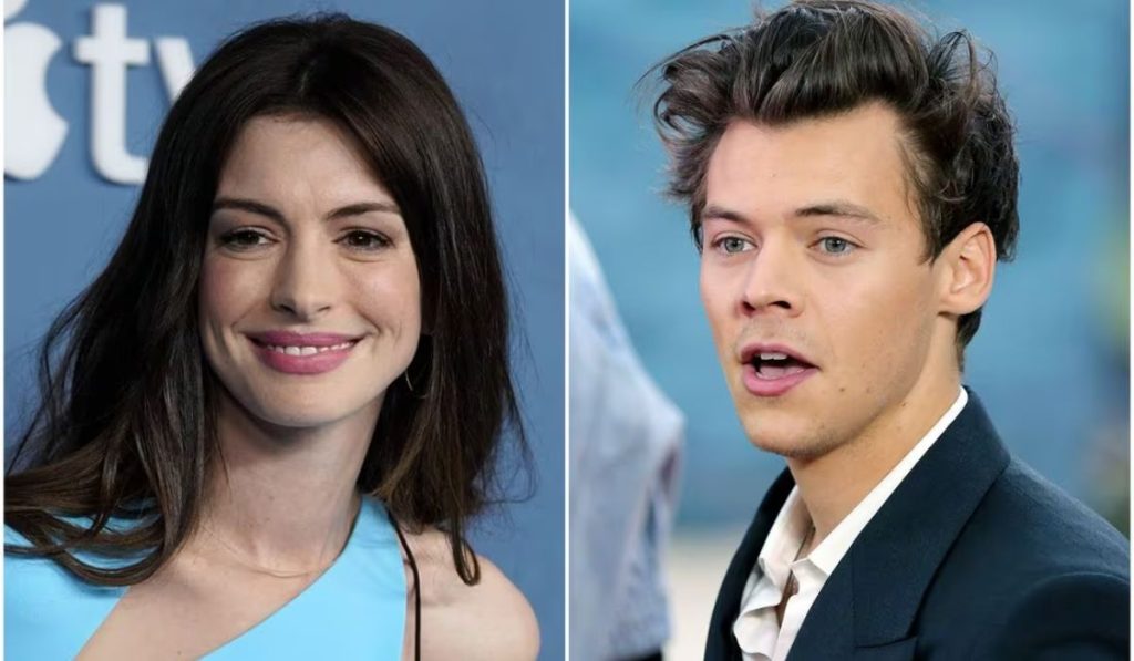 Anne Hathaway is spotted in the arms of a man 14 years younger