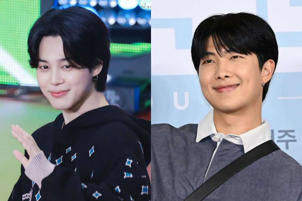 BTS' RM and Jimin turn on the internet with new shirtless pics in the United States