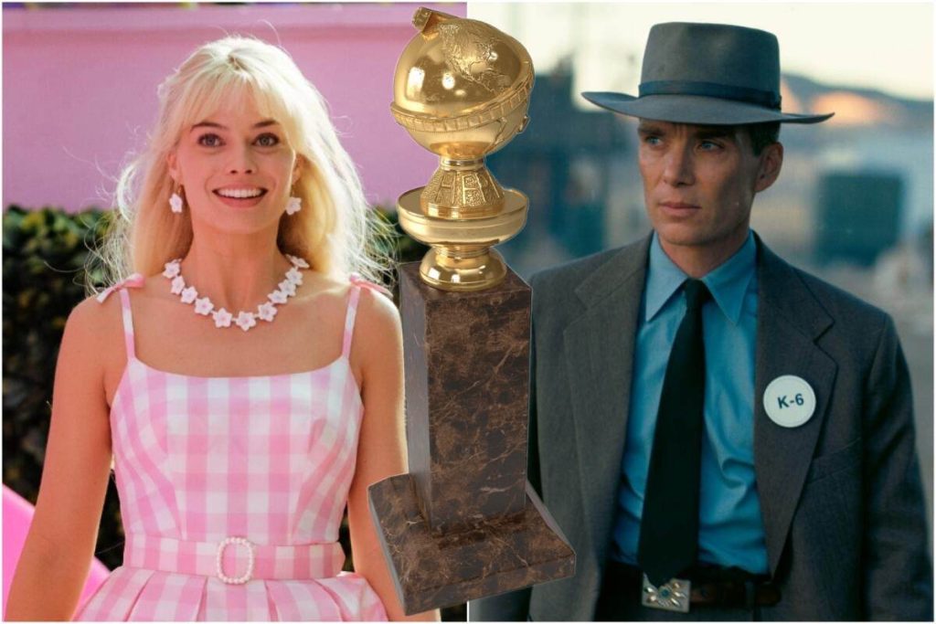 Barbie and Oppenheimer are the favorites for the Golden Globes