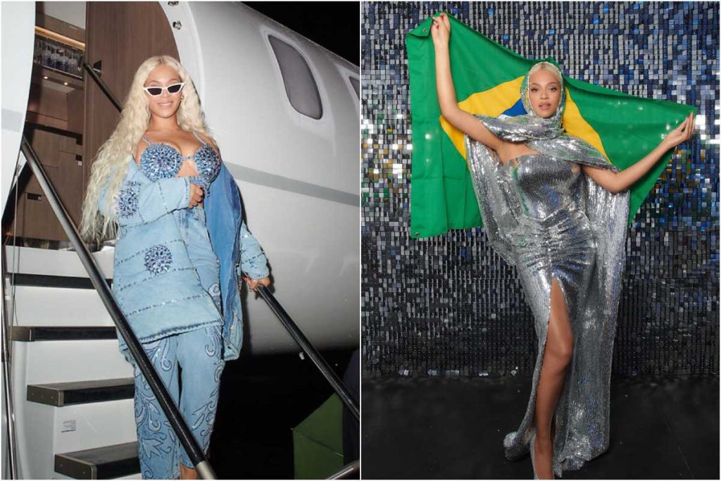 Beyoncé attempts the "mute challenge" in Brazil during her surprise visit to the country