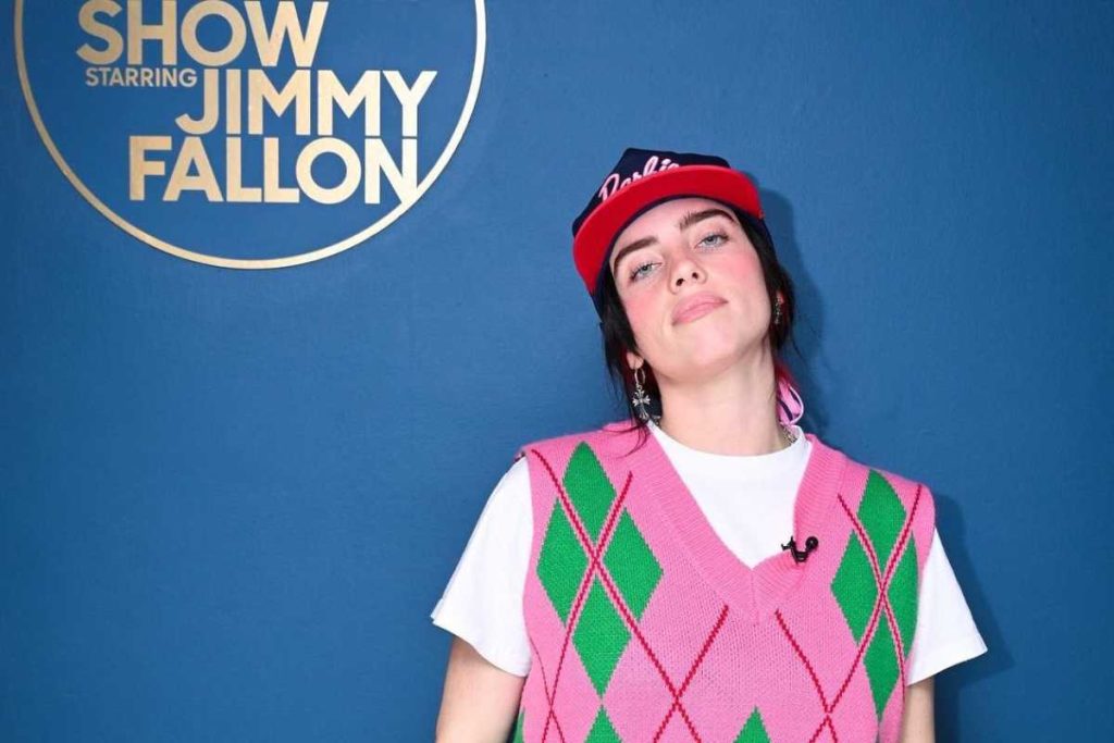 Billie Eilish teases her new album on the Tonight Show with Jimmy Fallon