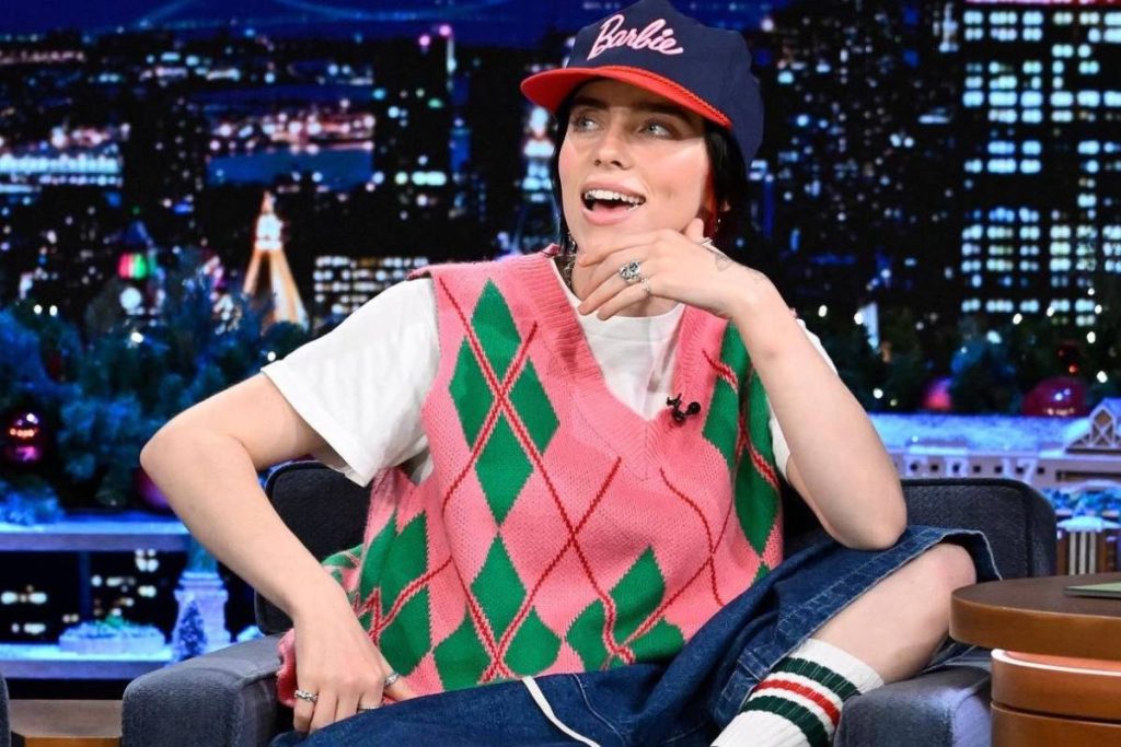 Billie Eilish teases her new album on the Tonight Show with Jimmy Fallon
