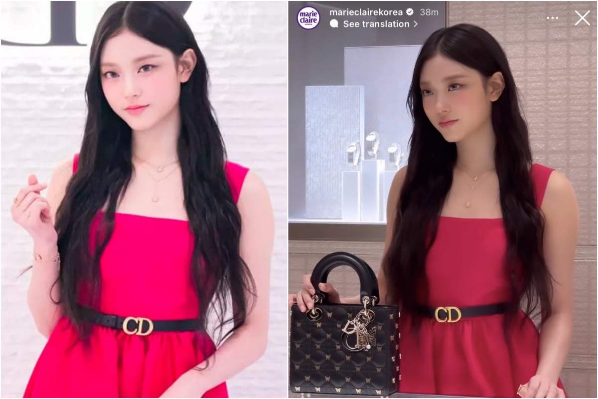 Haerin of NewJeans dazzles at DIOR Boutique Opening Event