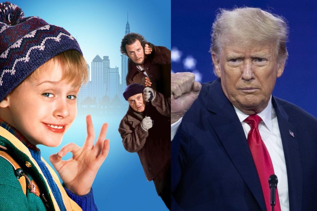 'Home Alone 2' director reveals that United States former president Donald Trump 'bullied his way into the movie'